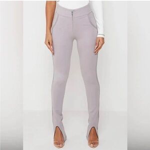 Maniere De Voir Light Gray Leggings